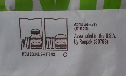 为什么麦当劳的袋子底部有名字?