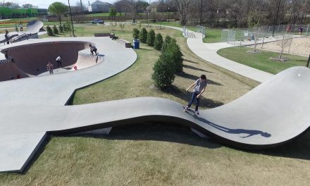 罗阿诺克滑板公园无人机