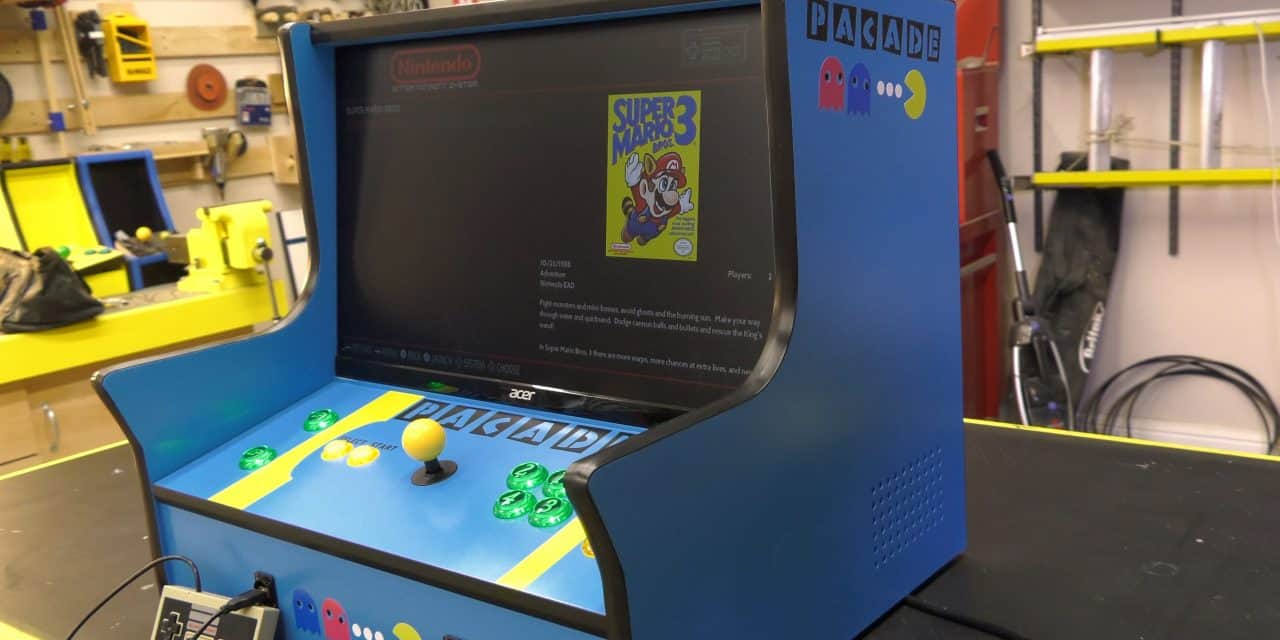 制作步行者(Bartop Retropie Arcade Cabinet)
