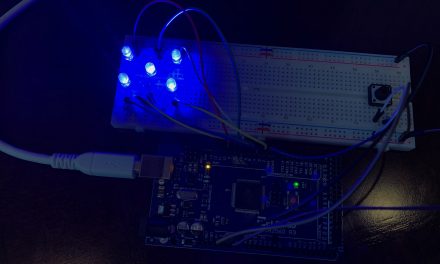 简易Arduino骰子电路