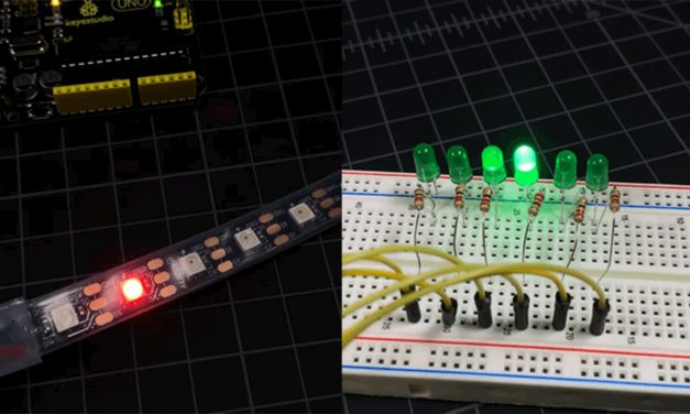 Arduino Knight Rider LED（Cylon Eye）