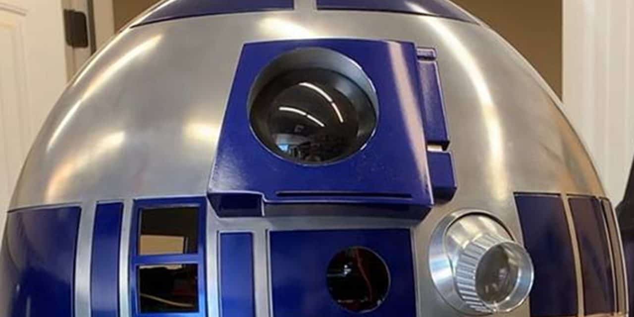 全尺寸R2-D2遥控器（覆盆子皮）