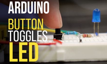 Arduino使用按钮来切换LED