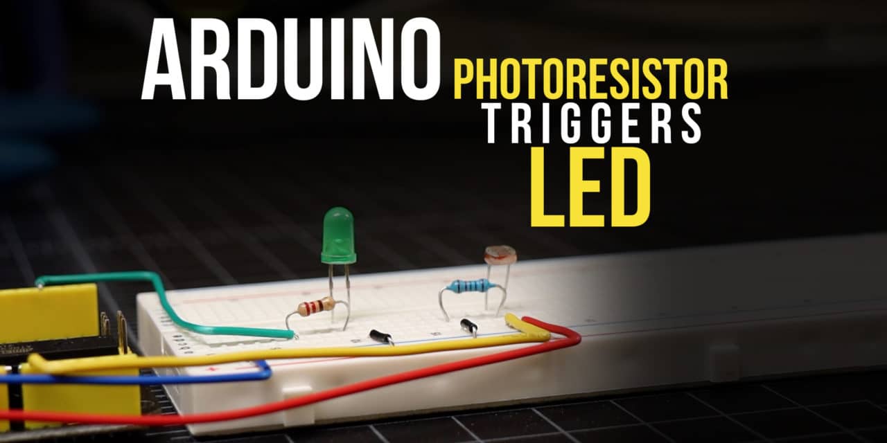 Arduino光传感器触发LED教程